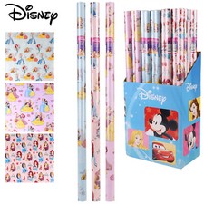 3 x  Disney Princess Gift Wrapping Paper 200x70cm Assorted Present Paper Roll