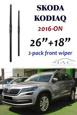 For Skoda Kodiaq 2016-2023 26"+18"  Front Windshield Wiper Blade 2 Pack