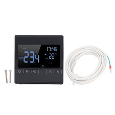 Programmable Digital Thermostat Touchscreen Smart Floor Heating Controller fo...