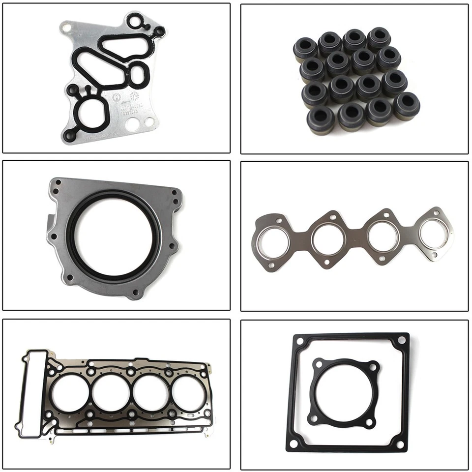 Kit completo de sellado de junta con perno de cabeza 2,0 L M271 para Mercedes-Benz C250 SLK200 E200 Foto 4 de 4