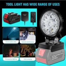 LED Arbeitslicht für Bosch 18V Akku Professional BAT618 Taschenlampe Flutlichter