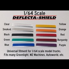 1/64 Scale Deflecta Shield Bug Guard for Model Trucks universal fitment