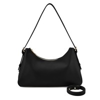 Seidenfelt Nelma Schultertasche 38Cm #SDF-1064-709 (Black)