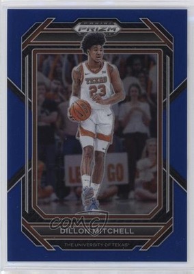 2023-24 Panini Prizm Draft Picks Blue Prizm 10/199 Dillon Mitchell #35 0v2h