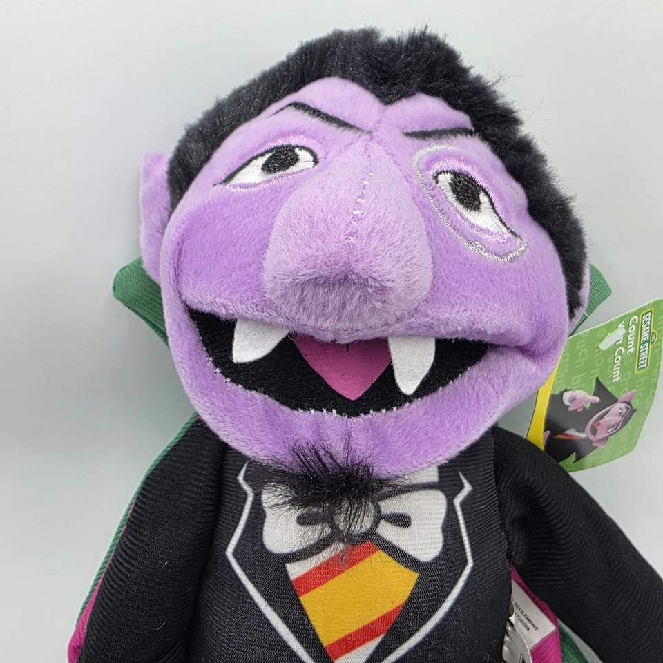 Pelúcia Nanco Sesame Street Count Von Count 2012 algumas edições Pls Leia a descrição - Imagem 2 de 4