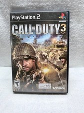 Call Of Duty 3 Sony PlayStation 2 Complete Good Used Video Game