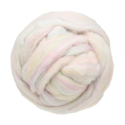 3,53oz Wollfilz-Garn für Nadelfilzen, Weben, hellgelb-grün
