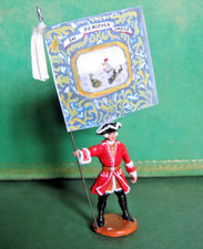 GENDARMERIE de FRANCE - Louis XIV - Maison du Roi - plomb, 54mm - Signé DELSAL