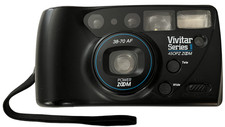 Vivitar Series 1 450PZ Zoom 35mm Film Camera 38-70 AF Tested Working