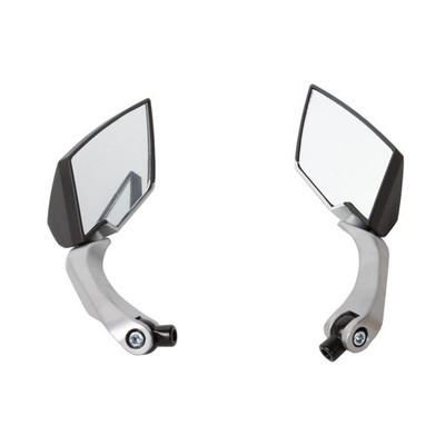 Universal Schwarz 8/10mm Motorrad Roller Spiegel Paar