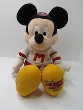 Milestone Mickey 20" Plush Stuffed Disney May Dept. Store 1955 Version GUC