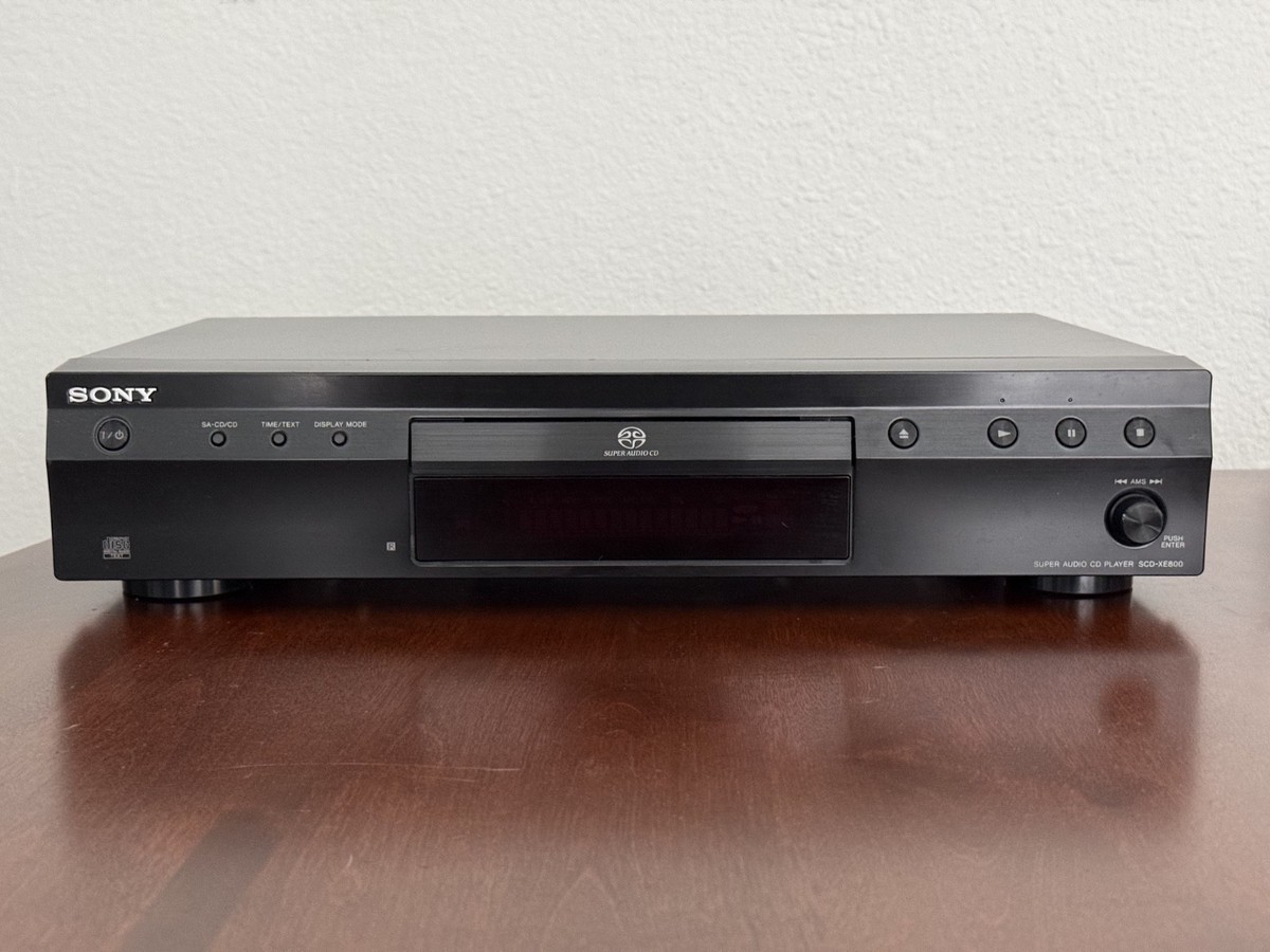 Sony SCD-XE800 CD SACD/Super Audio CD Player Black w/Remote Japan