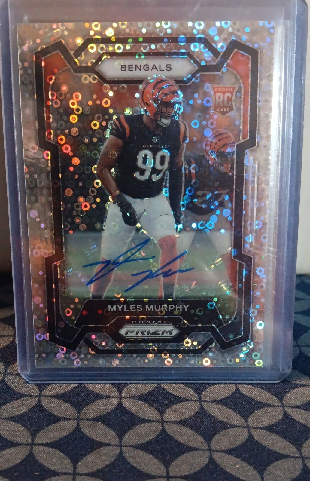 2023 Panini Prizm - Rookies Myles Murphy #320 No Huddle Prizm Autographs