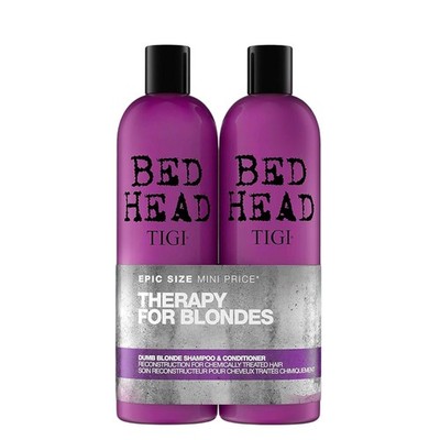 Bed Head by Dumb Blonde 750ml Shampoo und Conditioner Set Professional Repair