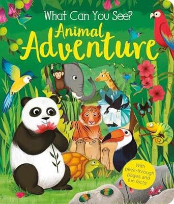 What Can You See? Animal Adventure: With - Board book, by Ware Kate - Very Good