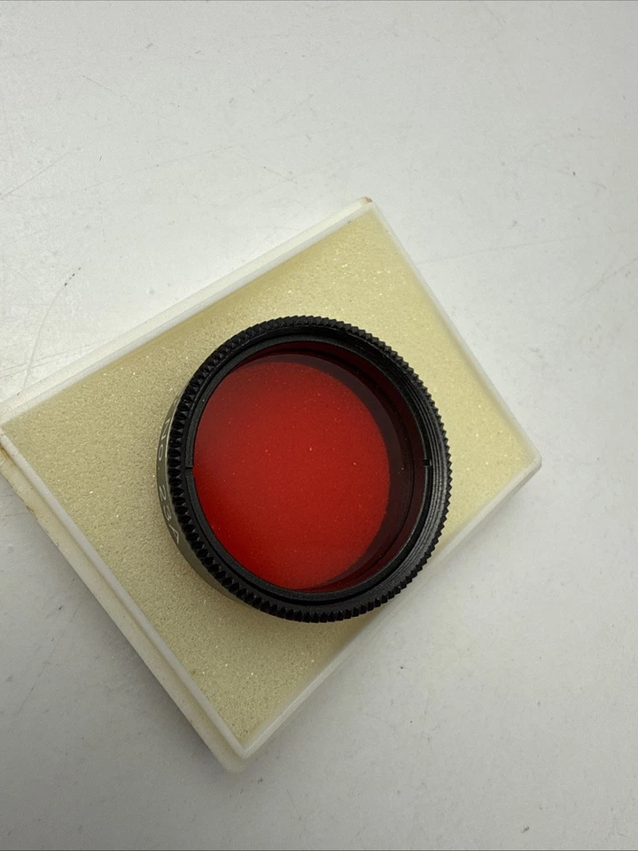 Filtro Telescopio Zhumell 1.25" #23A Color Rojo - Excelente Estado Foto 3 de 3