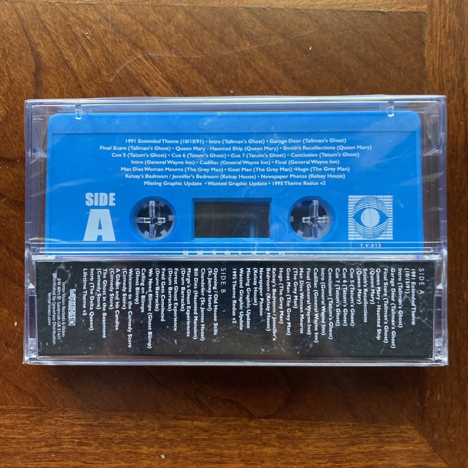 NEW Unsolved Mysteries OST Soundtrack LIGHT BLUE cassette 2023 Limited Edition - Image 2 of 3