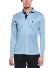 Tailorbyrd Performance Mesh Polo Shirt Men's Blue S