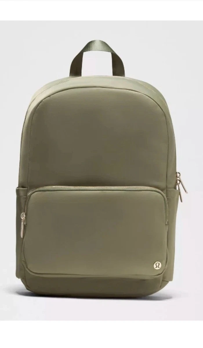 lululemon athletica Women’s Olive Backpack with Multiple Pockets Lululemon Olive Green Backpack - Gem main image 2