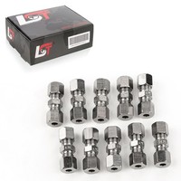 10X Schnell-Verbinder Bremsleitung 4.75 Mm 3/16 Ohne BöRdelgeräT FüR Mini