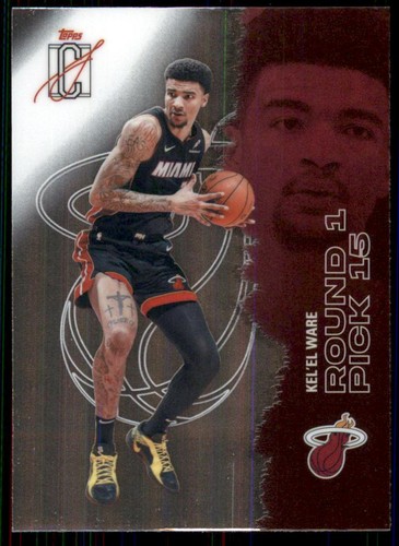 Kel'el Ware – 2025-26 Topps Signature Class Basketball · Base Cards I Chrome Variation #30 Kel'el Ware