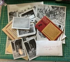 Lot Of WW2 military pictures B&W Photographs Army, Buildings Soldiers L👀k/Read