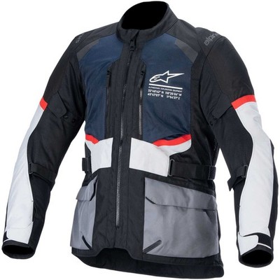 Alpinestars Andes Air Drystar  Men's Motorcycle Jacket Black/Blue 32079247029