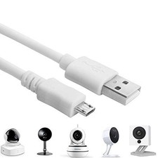Power Cable for WyzeCam,WyzeCam Pan,YI Camera,NestCam Indoor,Netvue,KasaCam Ind