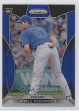 2019 Panini Prizm Tier III Blue Prizm James Norwood #245 0b2