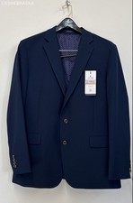 Stafford Navy Performans Travel Classic Fit - Size 42R