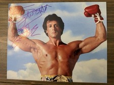 Sylvester Stallone “Rocky” 8x10 Signed Photo – NON AUTHENTICATED / DISPLAY ONLY