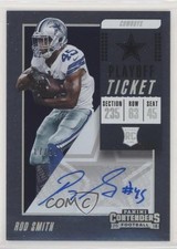 2018 Panini Contenders Playoff Ticket 17/99 Rod Smith #326 Auto n1u
