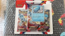 Pokémon Tripack EV01 Écarlate et Violet De Base Oyacata double Illu leviathor 🔥