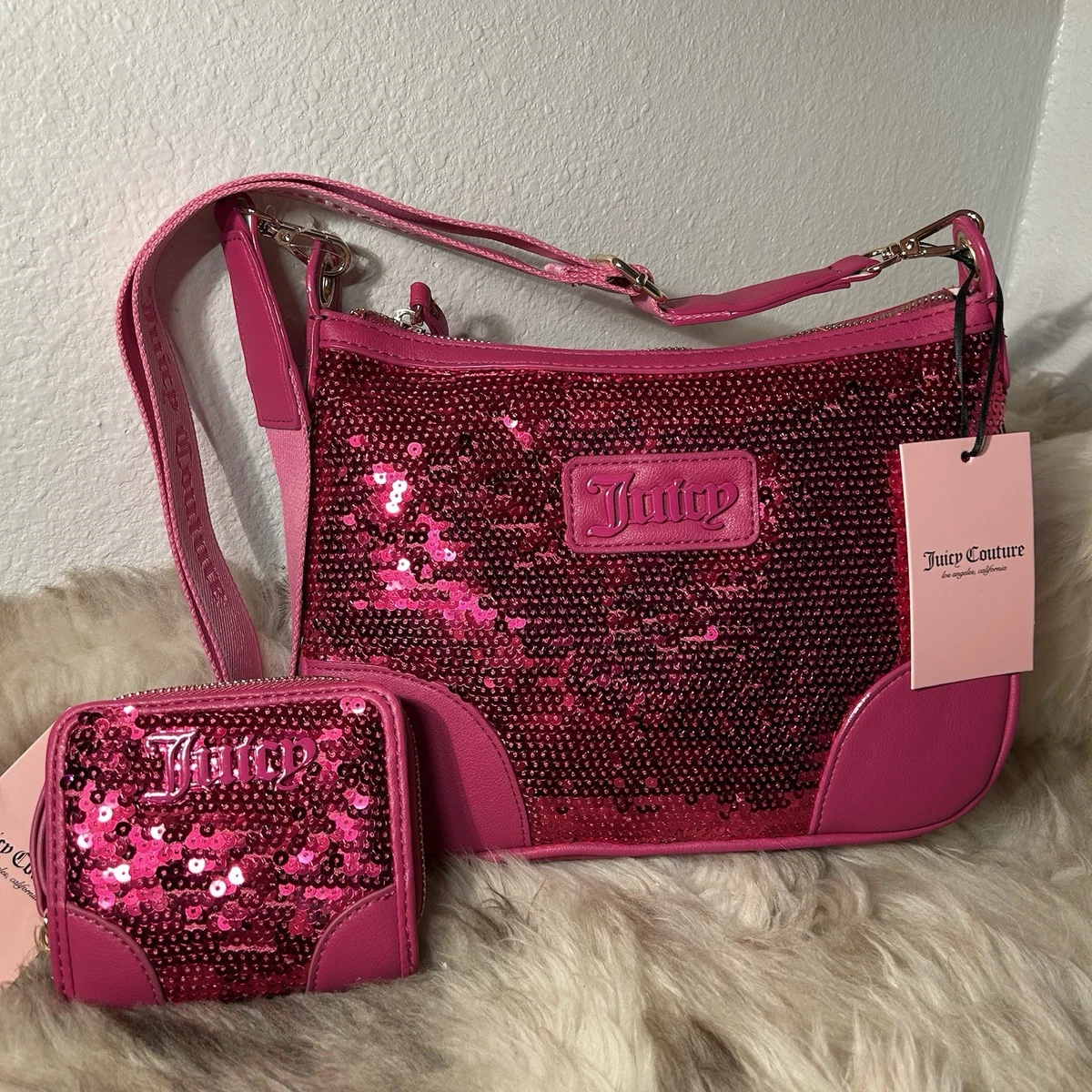 Juicy Couture Sequin Pink Bags & Handbags for Women for sale 
