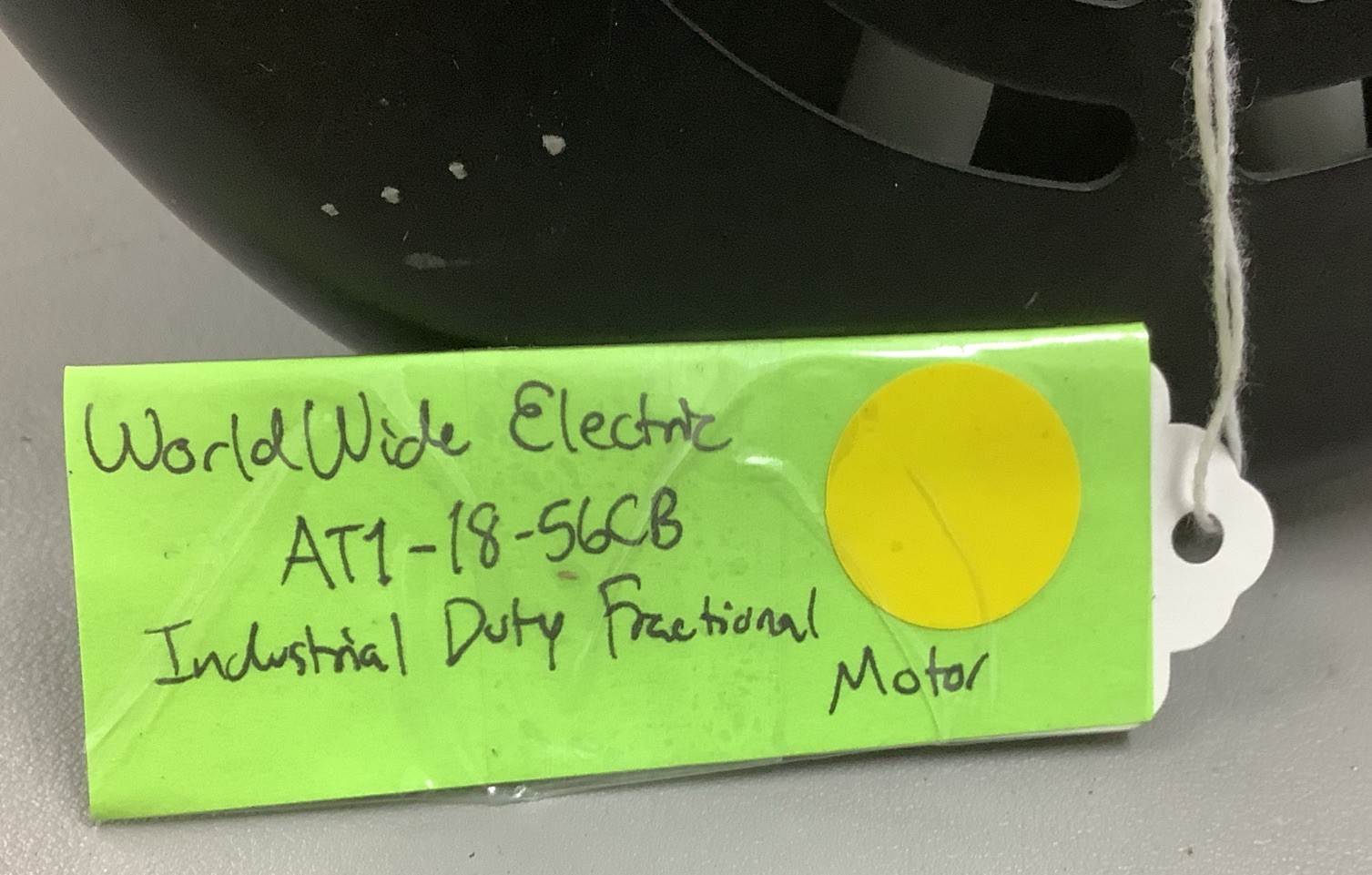 WorldWide Electric AT1-18-56CB Industrial Duty Fractional Motor 1HP 3-Ph AC (R89