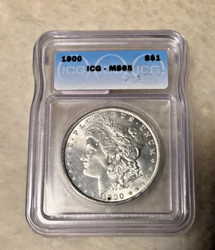 1900 MORGAN DOLLAR - ICG MS65 - uncirculated - $1.