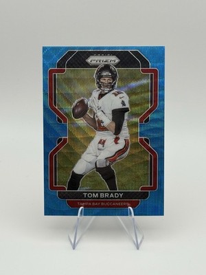 2021 Tom Brady /199 Panini Prizm BLUE WAVE Prizm SP Tampa Bay Buccaneers #d Bucs