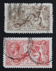 CKStamps: Great Britain Stamps Collection Scott#179 180 Used