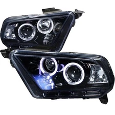 Spec-D Tuning LHP-MST10G-TM Projector Headlight Gloss Black Housing Smoke Hal...