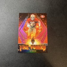 2021 Panini Phoenix - Fire Forged Joe Montana #FF-8 Pink /175