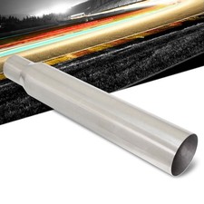 Megan 3-4 Vip Exhaust Blast Tube Muffler Tip Single Polish Straight Tip