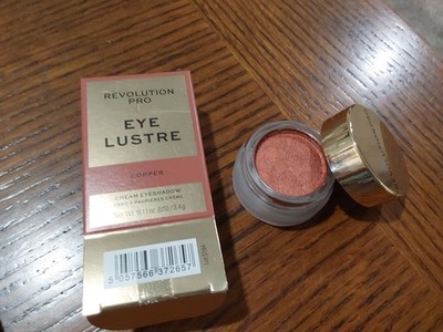 REVOLUTION PRO EYE LUSTRE in COPPER FL SZ NEW IN BOX! BEAUTIFUL!