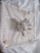 Dream gro Giraffe Activity Blanket Soft Plush Lovey Teether 15" rattle security
