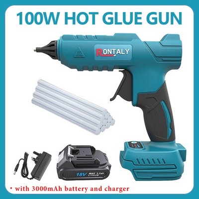 Cordless Hot Melt Glue Gun Electric Repair DlY Power Tool For Makita 18v Battery