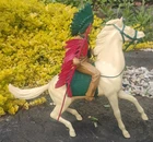 Vintage Marx Brave Eagle Figurine w/ Horse, Roy Rogers Toy