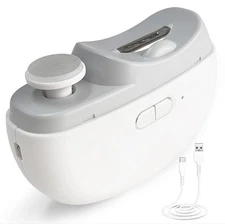 Electric Automatic Nail Clipper - 2 in 1 Auto Fingernail Cutter and Polishing