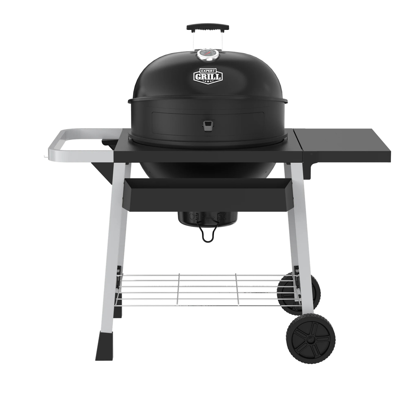 Expert Grill Kettle Cart With Pizza Accessories - Warming Rack Black 13890₽
