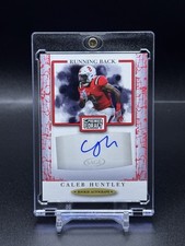 2021 Sage Premier Draft Caleb Huntley #AII4 Red RC Auto