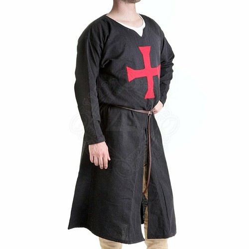Templar Tunic Surcoat Crusader Knights Clothing Middle Ages Costume For Men SCA - Bild 2 von 16
