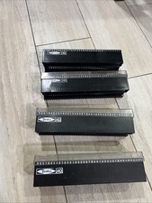 Vintage 4 Yankee Slide Holders Each Holds 40 Slides 3 With A Cover.